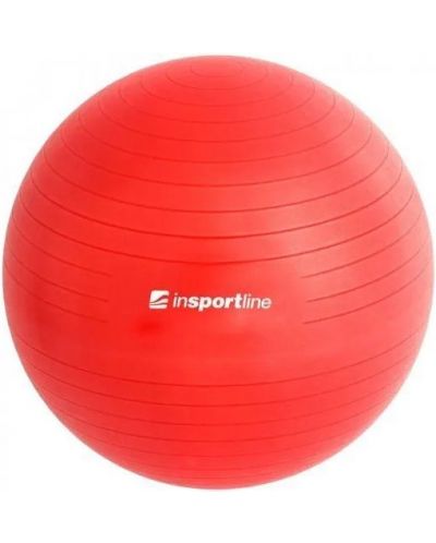 Топка за гимнастика inSPORTline - Top ball, 45 cm, червена - 1