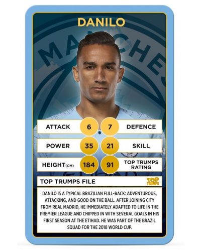 Игра с карти Top Trumps - Manchester City FC - 3