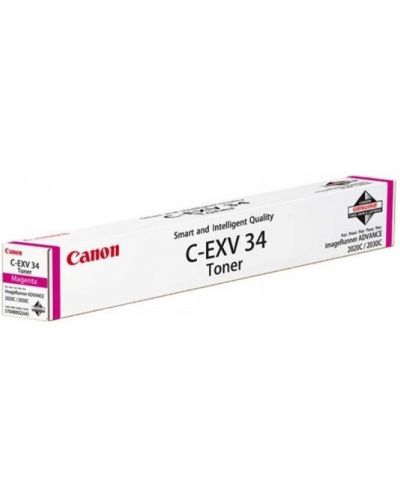 Тонер касета Canon - C-EXV 34, за imageRunner ADVANCE 2020C/2030C, magenta - 1