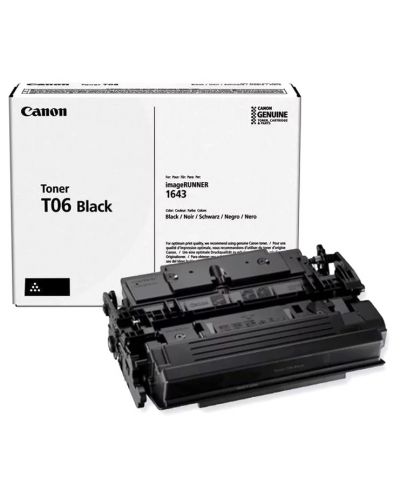 Тонер касета Canon - CRG-T06, за Canon imageRUNNER 1600, черна - 1