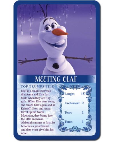 Игра с карти Top Trumps - Disney Frozen Moments - 2