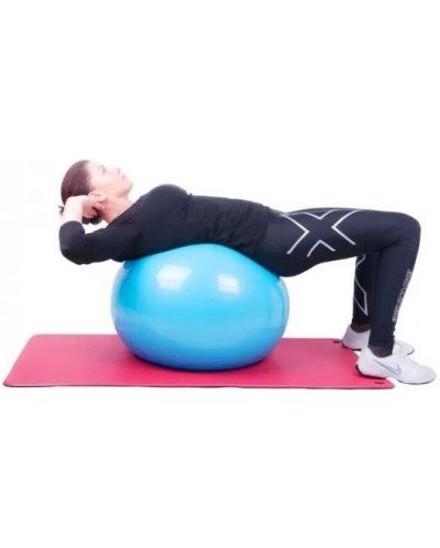 Топка за гимнастика inSPORTline - Top ball, 45 cm, зелена - 3