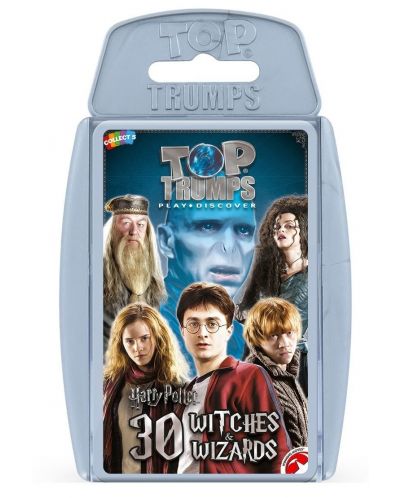 Игра с карти Top Trumps - 30 Witches and Wizards - 1