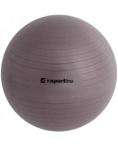 Топка за гимнастика inSPORTline - Top ball, 45 cm, тъмносива - 1