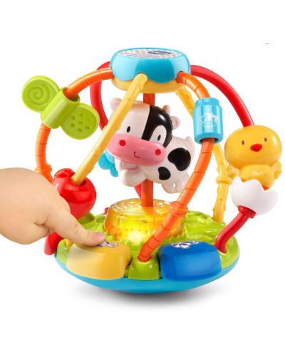 Бебешка играчка Vtech - Топка, със светлина - 3