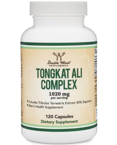 Tongkat Ali Complex, 120 капсули, Double Wood - 1