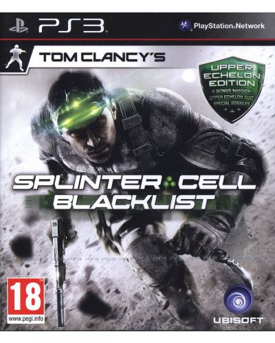 Tom Clancy's Splinter Cell: Blacklist  - Upper Echelon Edition (PS3) - 1