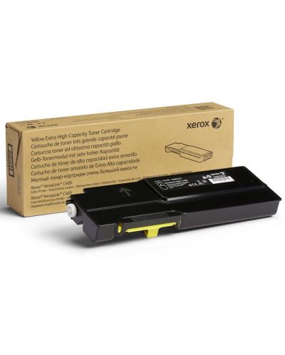 Тонер касета Xerox - Extra High Capacity, за VersaLink C400/C405, жълта - 1