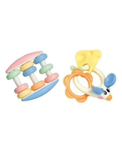 Tolo Baby Подаръчен комплект с дрънкалки - 3м+