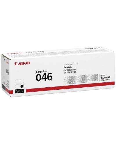 Тонер касета Canon - CRG-046, за i-SENSYS LBP650, черна - 1
