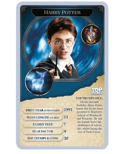 Игра с карти Top Trumps - 30 Witches and Wizards - 2