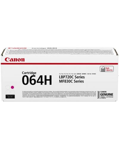 Тонер касета Canon - CRG-064H, за i-SENSYS MF832C/LBP722C, magenta - 1