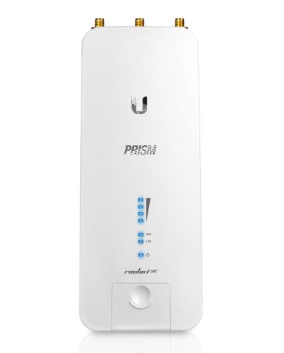 Точка за достъп Ubiquiti - R5AC-PRISM, 500Mbps, бяла - 1