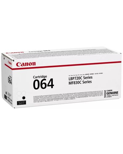 Тонер касета Canon - CRG-064, за i-SENSYS MF832C/LBP722C, черна - 1