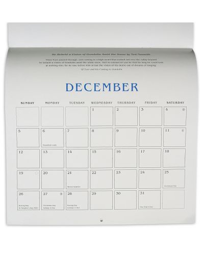 Tolkien: Calendar 2021 - 11