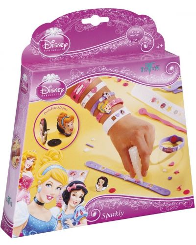 Творчески комплект Totum Disney Princess - Направи си сам, Блестящи гривни
