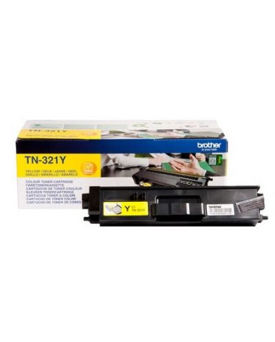 Тонер касета Brother - TN-321Y, за HL-4150/MFC-9970, Yellow