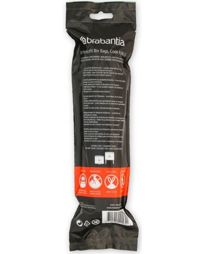 Торба за кош Brabantia - PerfectFit, размер R, 36 l, 10 броя - 2