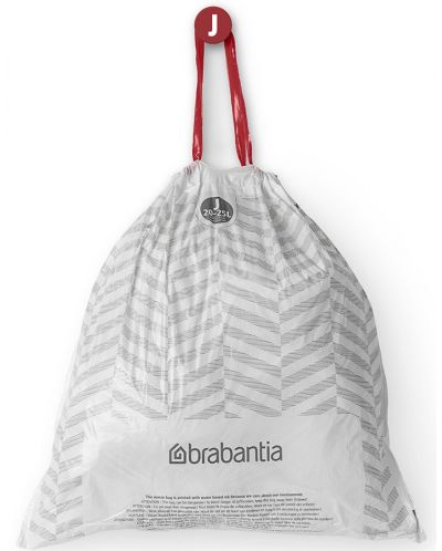 Торба за кош Brabantia - PerfectFit, размер J, 20-25 l, 10 броя - 5
