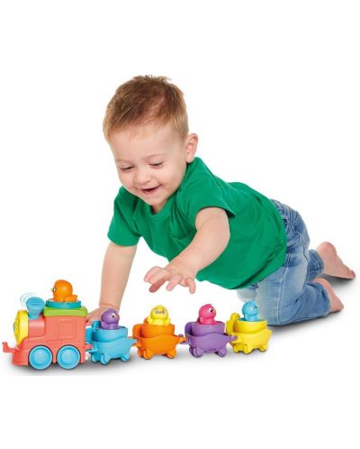 Детска играчка 2 в 1 Tomy Toomies - Приключенският влак - 3
