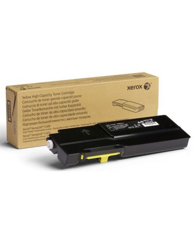 Тонер касета Xerox - High Capacity, за VersaLink C400/C405, жълта - 1