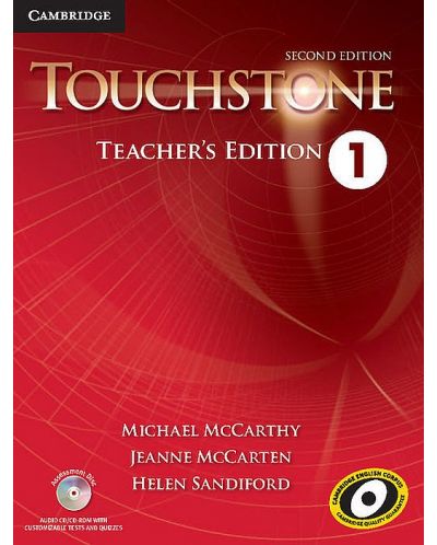Touchstone Level 1 Teacher's Edition with Assessment Audio CD/CD-ROM / Английски език - ниво 1: Книга за учителя с Audio CD - 1