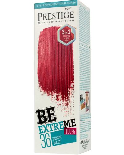 Prestige Be Extreme Тонер за коса, Блъди мери, 36, 100 ml - 1
