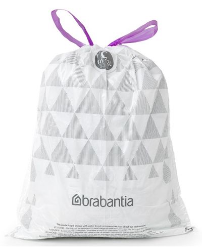 Торба за кош Brabantia - PerfectFit, размер C, 10-12 l, 10 броя - 4