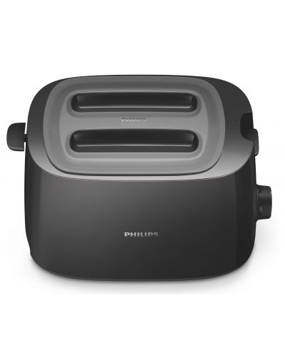 Тостер Philips - HD2582/90, 900W, 8 степени, черен - 2