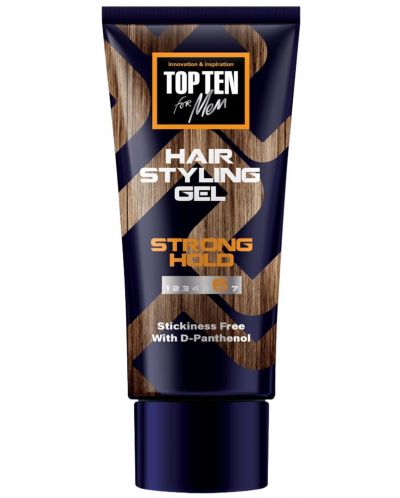 Top Ten Гел за коса Strong Hold, 250 ml - 1