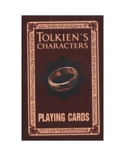 Tolkien's characters. Playing cards