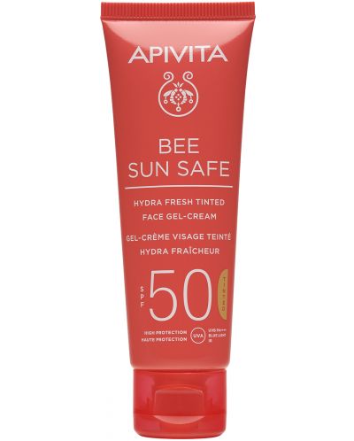 Apivita Тониран гел-крем за лице, SPF50, 50 ml - 1