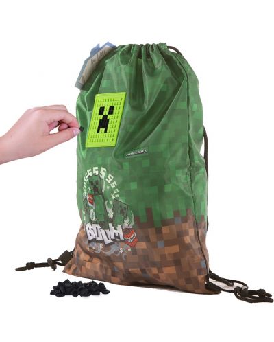 Торба за спорт Pixie Crew - Minecraft - 4