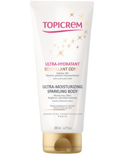 Topicrem Ultra-Moisturizing Хидратираща емулсия за тяло Sparkling, 200 ml - 1