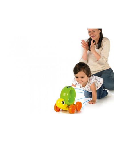 Детска играчка за дърпане Tomy - Костенурка на колела - 2