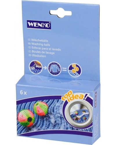 Топки за пране против мъхчета и власинки Wenko - 6 броя - 3