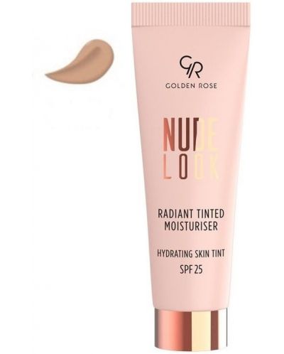 Golden Rose Nude Look Тониращ крем, N02, SPF25, 32 ml - 1