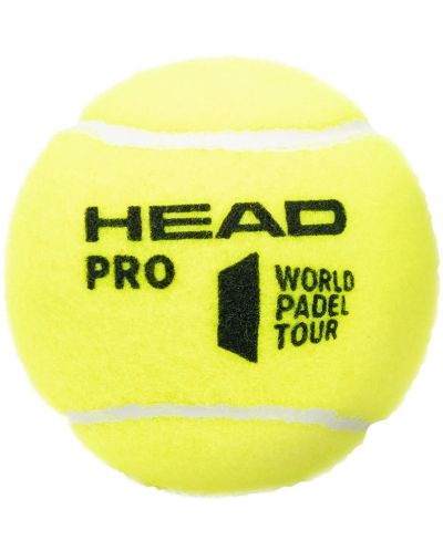 Топки за падел HEAD - Padel Pro, 3 броя - 2