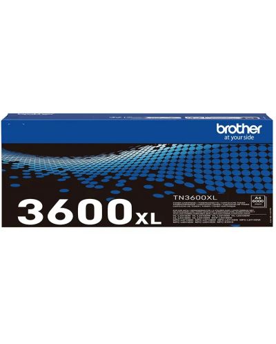 Тонер касета Brother - TN-3600XL, черна - 4