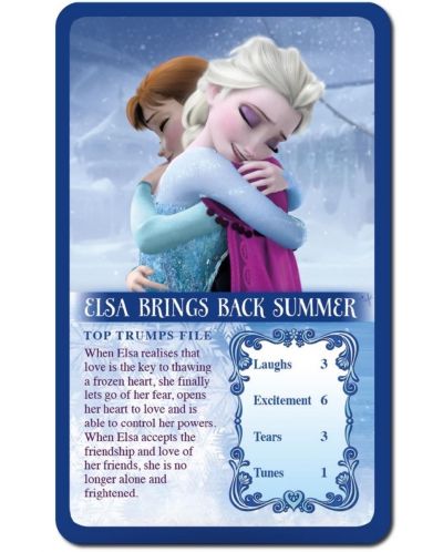 Игра с карти Top Trumps - Disney Frozen Moments - 3