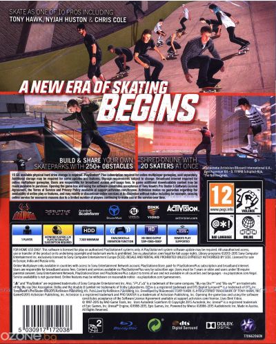 Tony Hawk's Pro Skater 5 (PS4) - 9