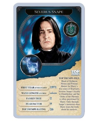 Игра с карти Top Trumps - 30 Witches and Wizards - 4