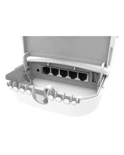 Точка за достъп Mikrotik -  RBOmniTikG-5HacD, 867Mbps, бяла - 2