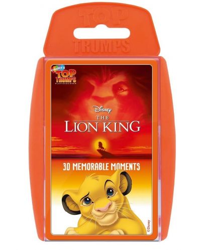 Игра с карти Top Trumps - Lion King - 1