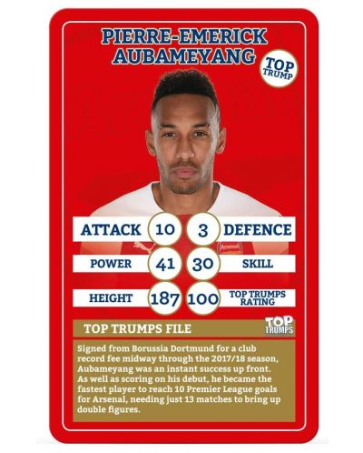 Игра с карти Top Trumps - Arsenal FC - 4