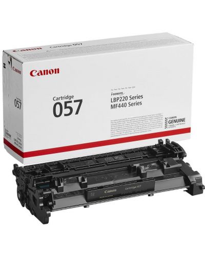 Тонер касета Canon - CRG-057, за Canon i-SENSYS LBP220/MF440, черна - 1
