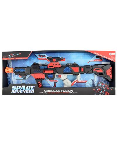Игрален комплект Toi Toys - Разглобяем автомат с визьор, звук, светлина и вибрация