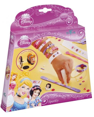 Творчески комплект Totum Disney Princess - Направи си сам, Искрящи бижута за принцеси - 1