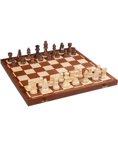 Игрален комплект Sunrise 3 в 1 - Шах, табла и шашки - 1