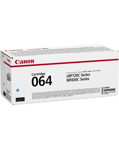 Тонер касета Canon - CRG-064, за i-SENSYS MF832C/LBP722C, cyan - 1